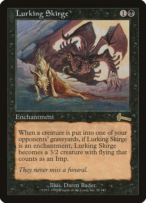 Lurking Skirge (ULG 55) [Urza's Legacy]
