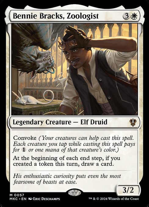 Bennie Bracks, Zoologist (MKC 57) [Murders at Karlov Manor Commander]