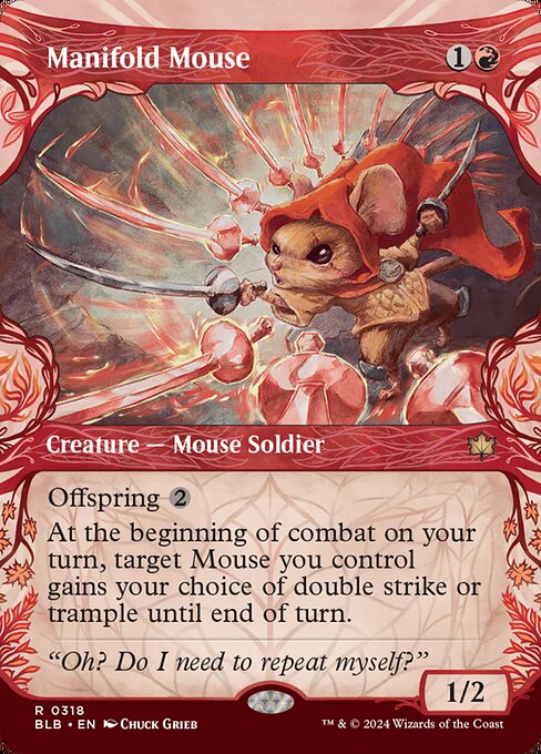 Manifold Mouse (BLB 318) [Bloomburrow]