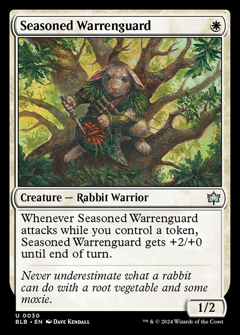 Seasoned Warrenguard (BLB 30) [Bloomburrow]