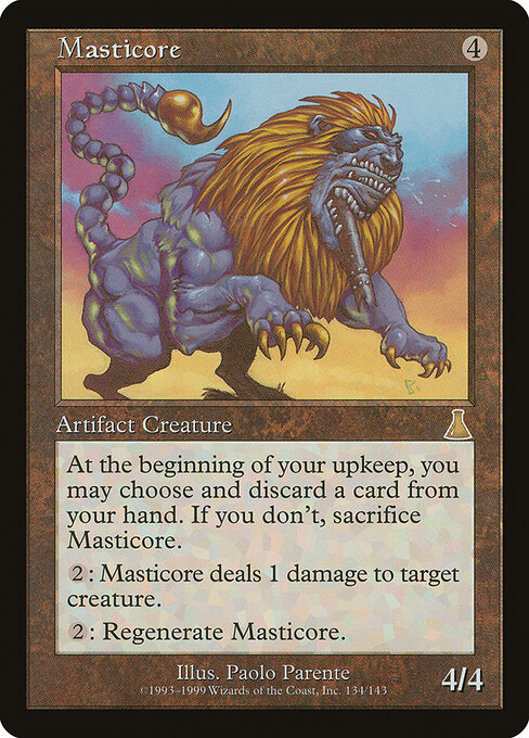 Masticore (UDS 134) [Urza's Destiny]