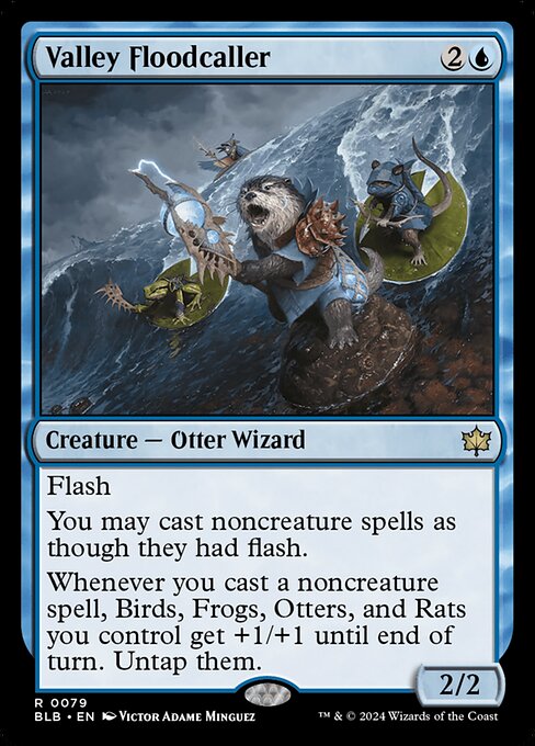 Valley Floodcaller (BLB 79) [Bloomburrow]