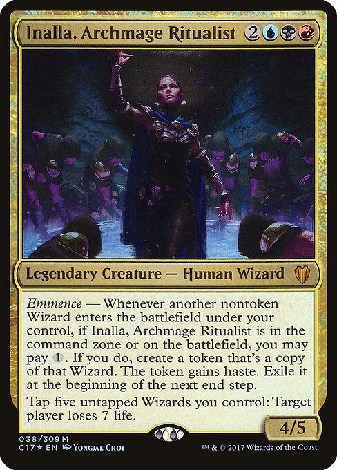 Inalla, Archmage Ritualist (OC17 38) [Commander 2017 Oversized]
