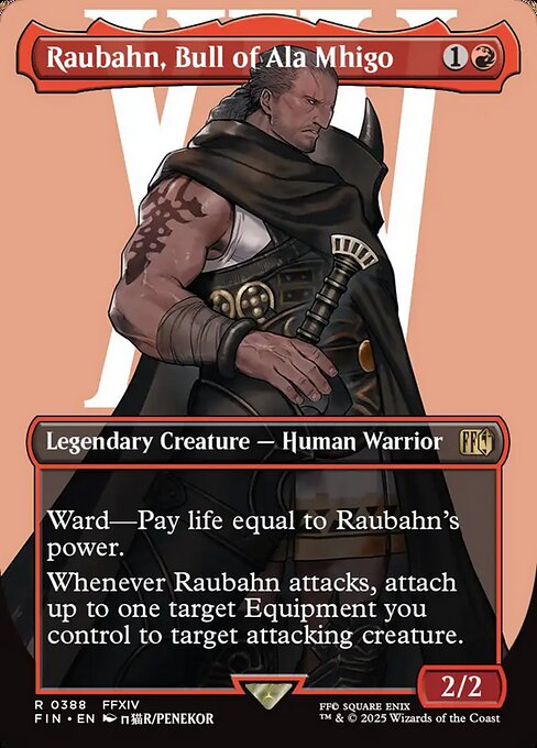 Raubahn, Bull of Ala Mhigo (FIN 388) [Final Fantasy]