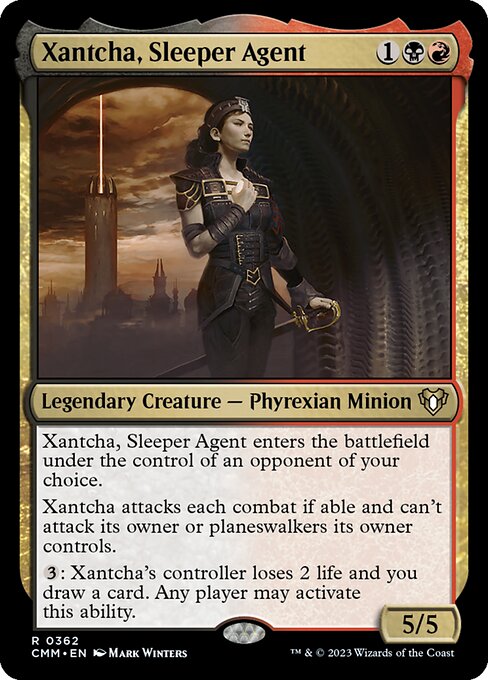 Xantcha, Sleeper Agent (CMM 362) [Commander Masters]