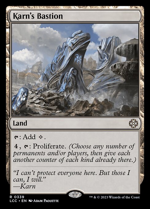 Karn's Bastion (LCC 339) [The Lost Caverns of Ixalan Commander]