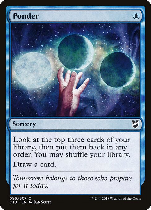 Ponder (C18 96) [Commander 2018]