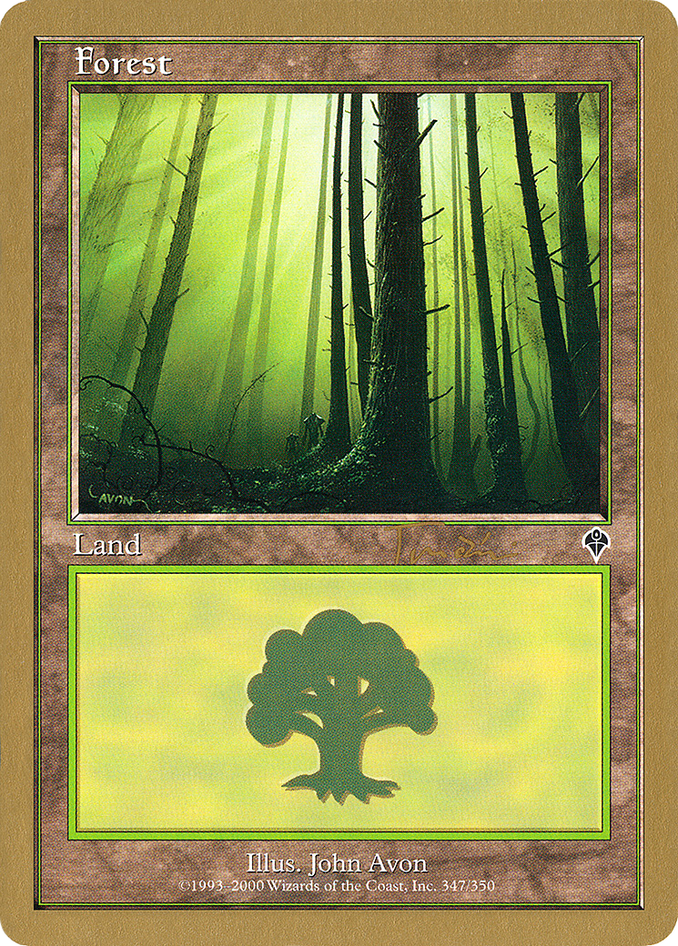 Forest (jt347a) (Jan Tomcani) [World Championship Decks 2001]