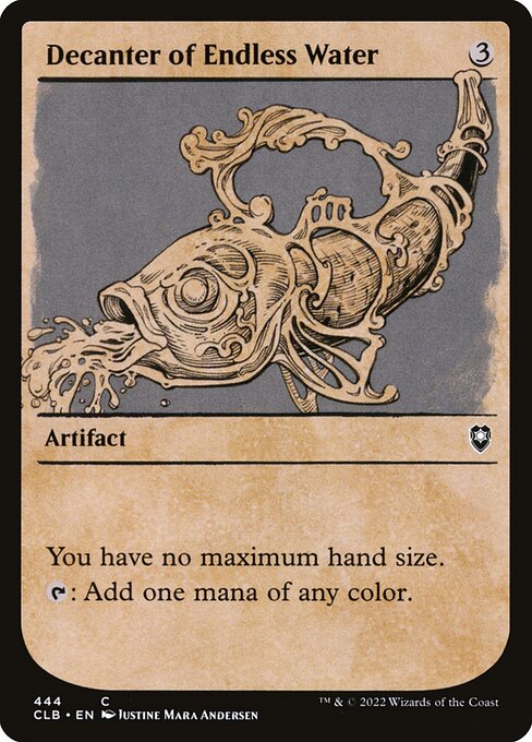 Decanter of Endless Water (CLB 444) [Commander Legends: Battle for Baldur's Gate]