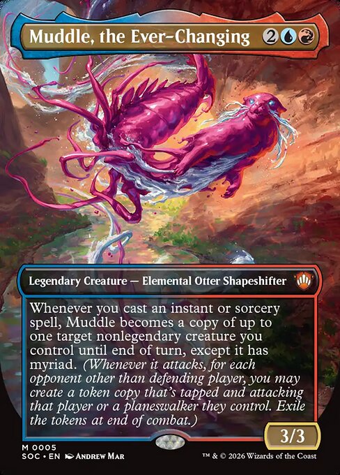 Muddle, the Ever-Changing (SOC 5) [Secrets of Strixhaven Commander]