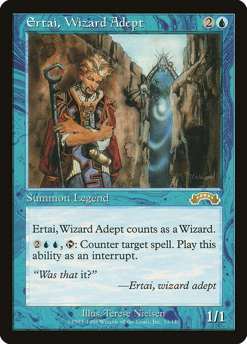 Ertai, Wizard Adept (EXO 33) [Exodus]