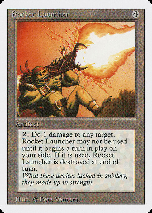 Rocket Launcher (3ED 272) [Revised Edition]