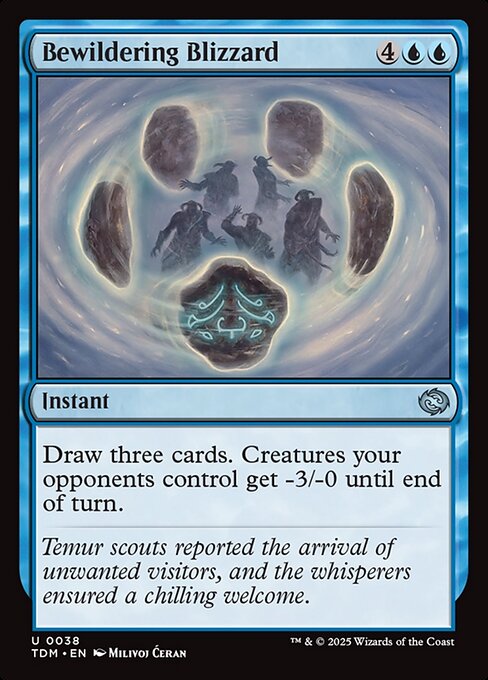 Bewildering Blizzard (TDM 38) [Tarkir: Dragonstorm]