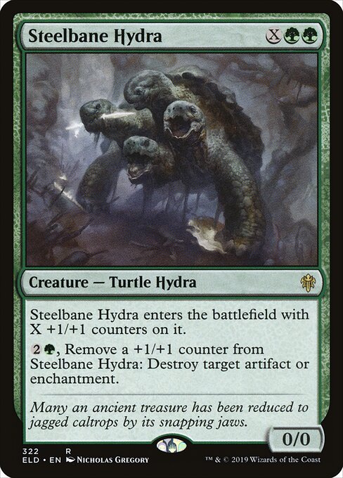 Steelbane Hydra (ELD 322) [Throne of Eldraine]
