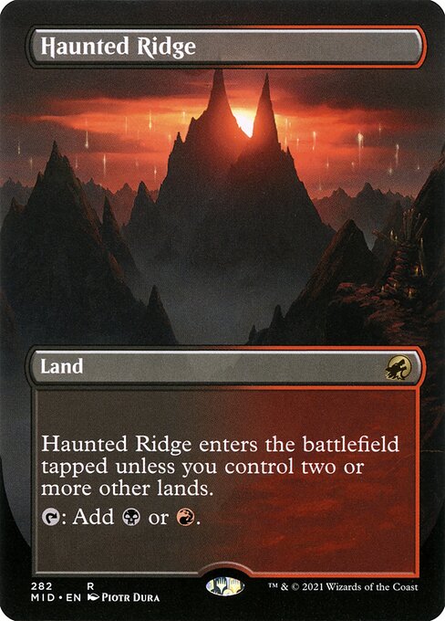Haunted Ridge (MID 282) [Innistrad: Midnight Hunt]