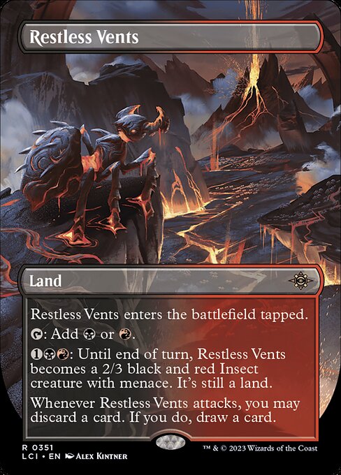 Restless Vents (LCI 351) [The Lost Caverns of Ixalan]