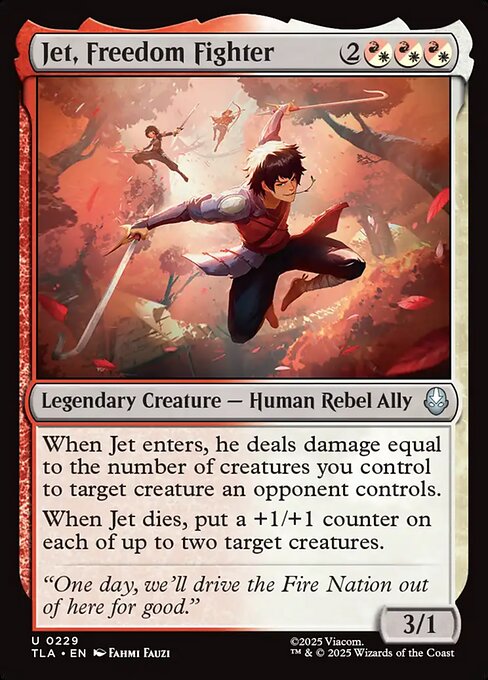 Jet, Freedom Fighter (TLA 229) [Avatar: The Last Airbender]