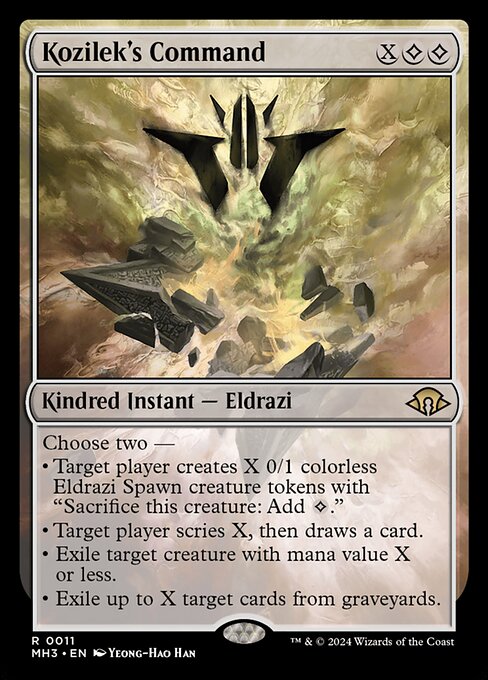 Kozilek's Command (MH3 11) [Modern Horizons 3]
