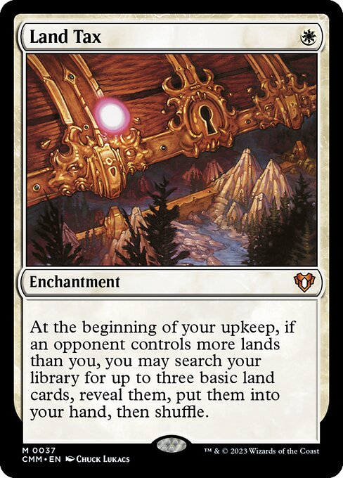 Land Tax (CMM 37) [Commander Masters]