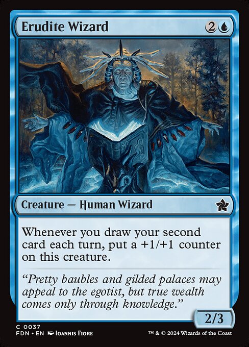 Erudite Wizard (FDN 37) [Foundations]