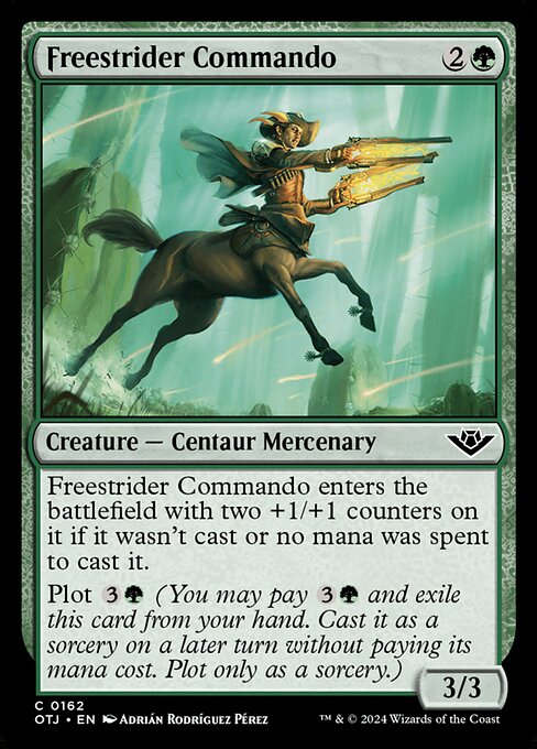 Freestrider Commando (OTJ 162) [Outlaws of Thunder Junction]