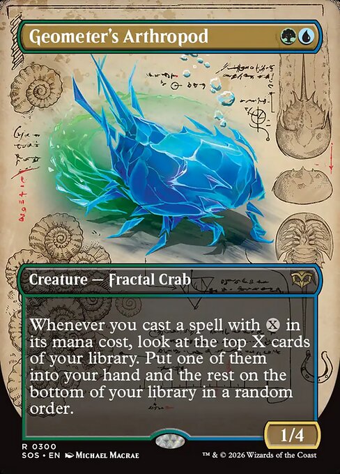 Geometer's Arthropod (SOS 300) [Secrets of Strixhaven]
