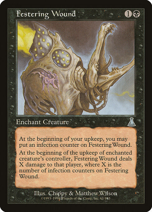 Festering Wound (UDS 61) [Urza's Destiny]