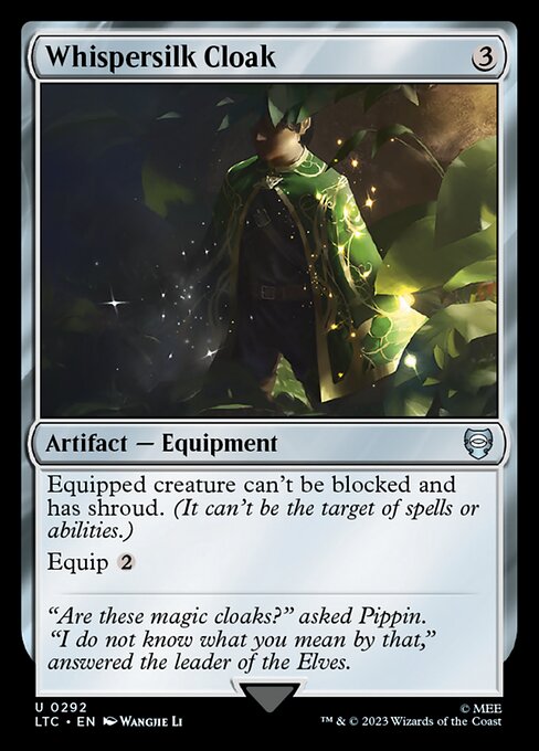 Whispersilk Cloak (LTC 292) [Tales of Middle-earth Commander]