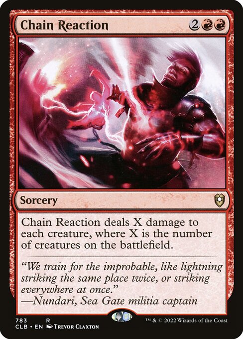 Chain Reaction (CLB 783) [Commander Legends: Battle for Baldur's Gate]