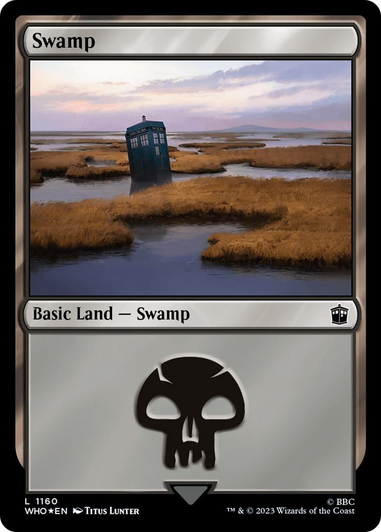 Swamp (1160) (Surge Foil) [Doctor Who]