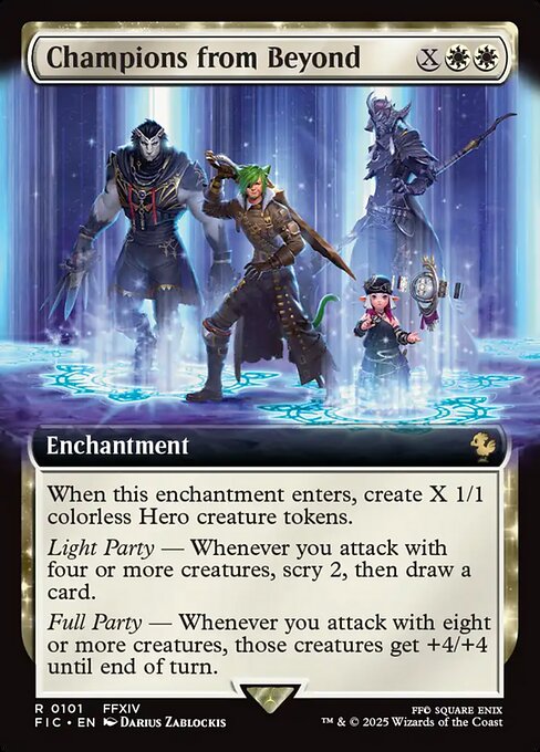 Champions from Beyond (Extended Art) (FIC 101) [Final Fantasy Commander]