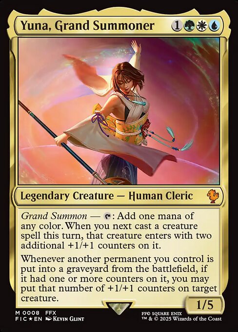 Yuna, Grand Summoner (FIC 8) [Final Fantasy Commander]
