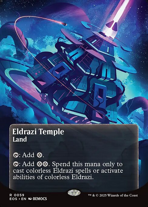 Eldrazi Temple (EOS 59) [Edge of Eternities: Stellar Sights]