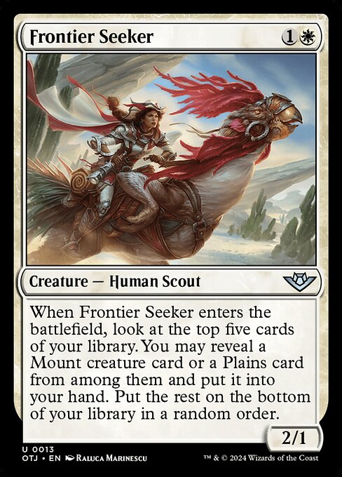 Frontier Seeker (OTJ 13) [Outlaws of Thunder Junction]