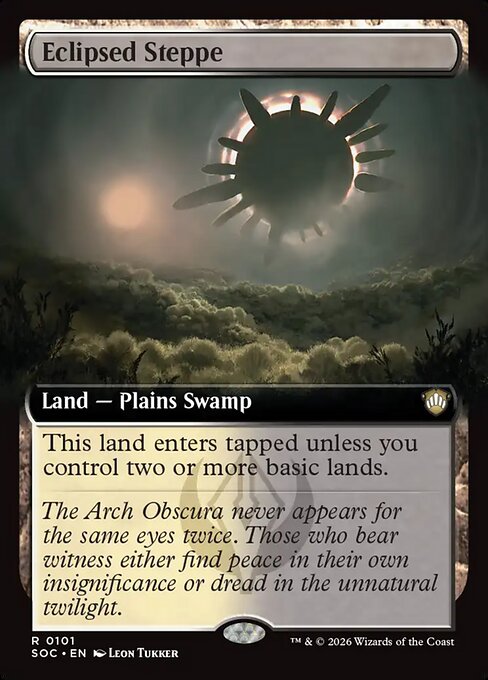 Eclipsed Steppe (SOC 101) [Secrets of Strixhaven Commander]