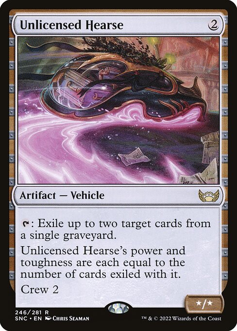 Unlicensed Hearse (SNC 246) [Streets of New Capenna]