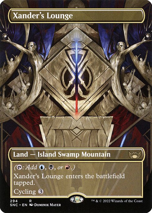 Xander's Lounge (Borderless · Full Art) (SNC 294) [Streets of New Capenna]