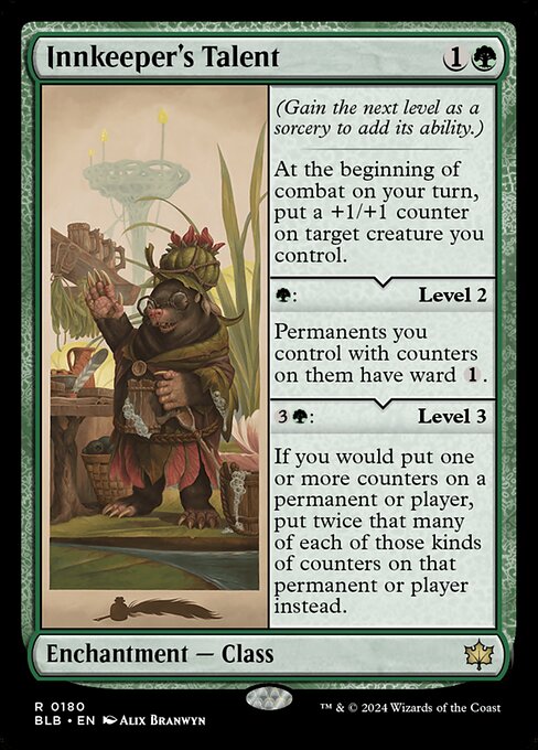 Innkeeper's Talent (BLB 180) [Bloomburrow]