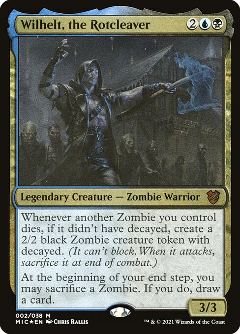 Wilhelt, the Rotcleaver (OMIC 2) [Midnight Hunt Commander Display Commanders]