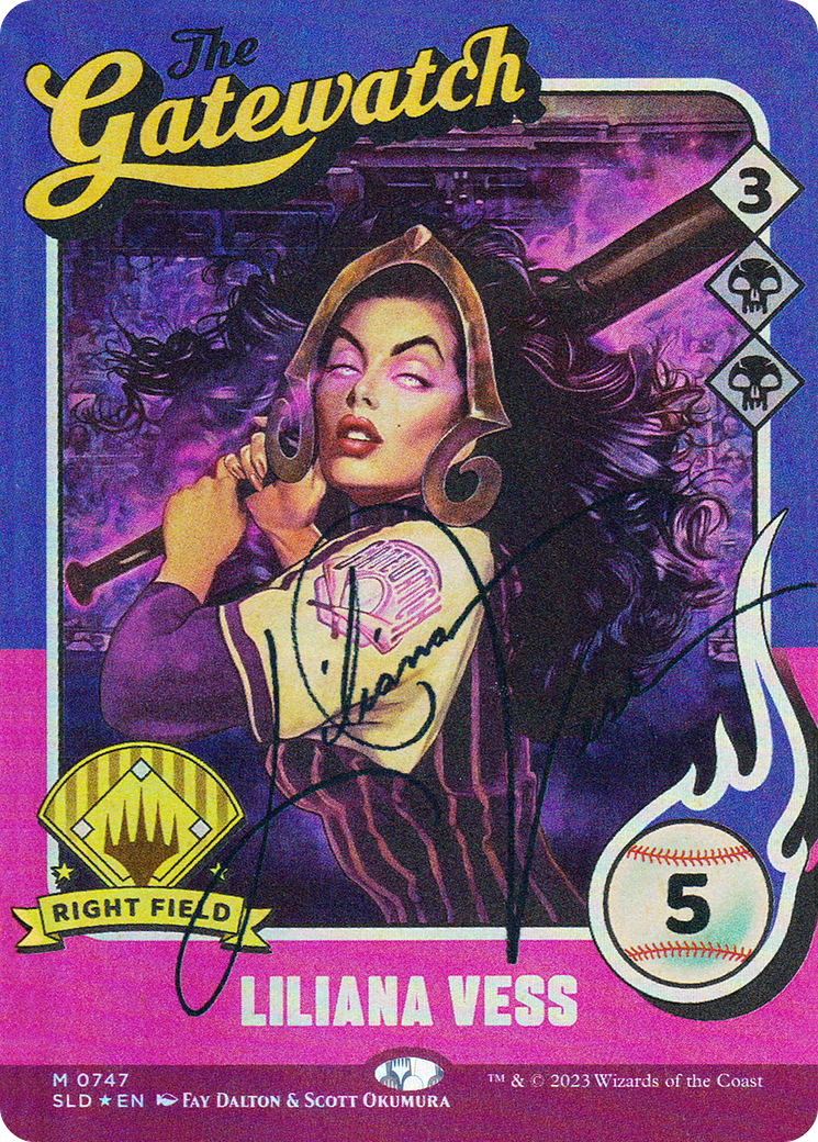 Liliana Vess (747) (Autographed) [Secret Lair Drop Series]
