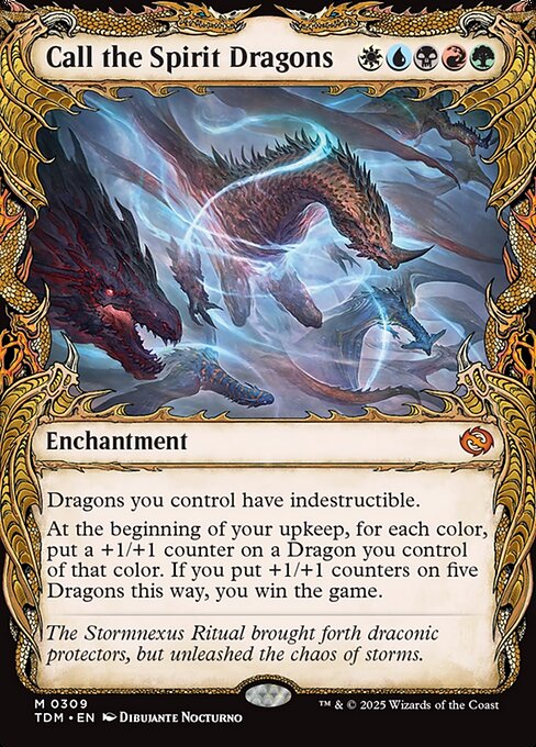 Call the Spirit Dragons (TDM 309) [Tarkir: Dragonstorm]
