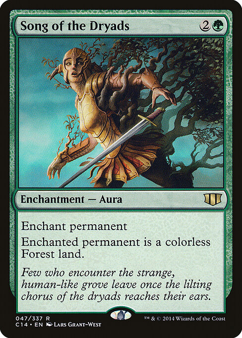 Song of the Dryads (C14 47) [Commander 2014]