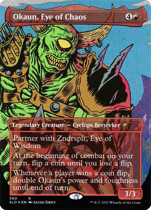 Okaun, Eye of Chaos // Okaun, Eye of Chaos (SLD 380) [Secret Lair Drop]