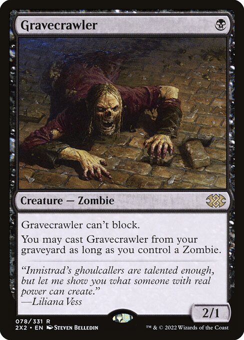 Gravecrawler (2X2 78) [Double Masters 2022]