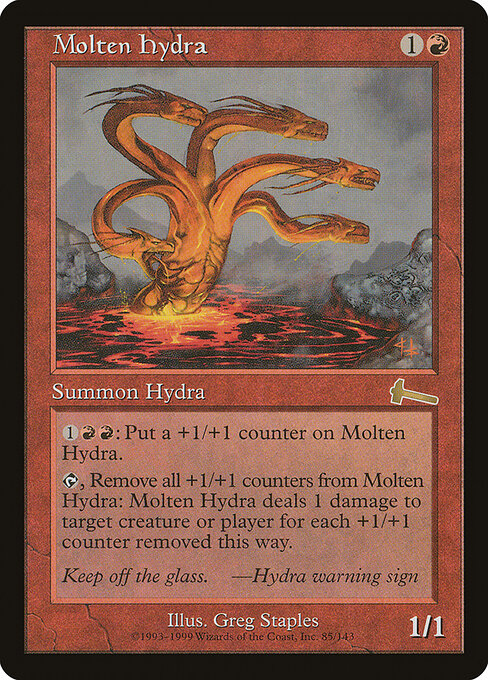 Molten Hydra (ULG 85) [Urza's Legacy]