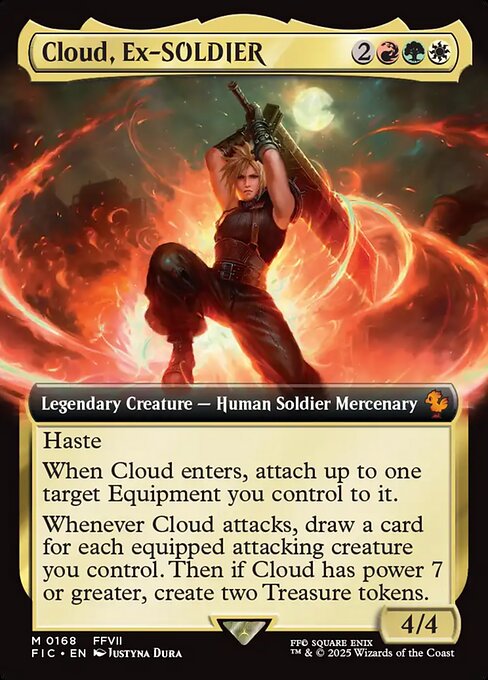 Cloud, Ex-SOLDIER (FIC 168) [Final Fantasy Commander]