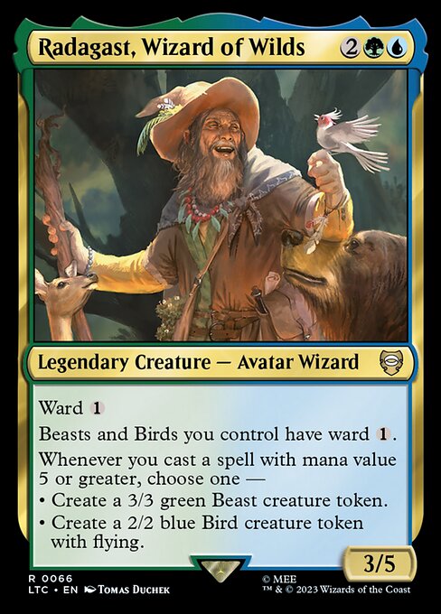 Radagast, Wizard of Wilds (LTC 66) [Tales of Middle-earth Commander]