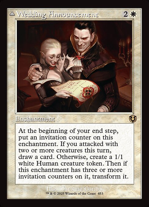 Wedding Announcement // Wedding Festivity (Retro Frame) (INR 453) [Innistrad Remastered]