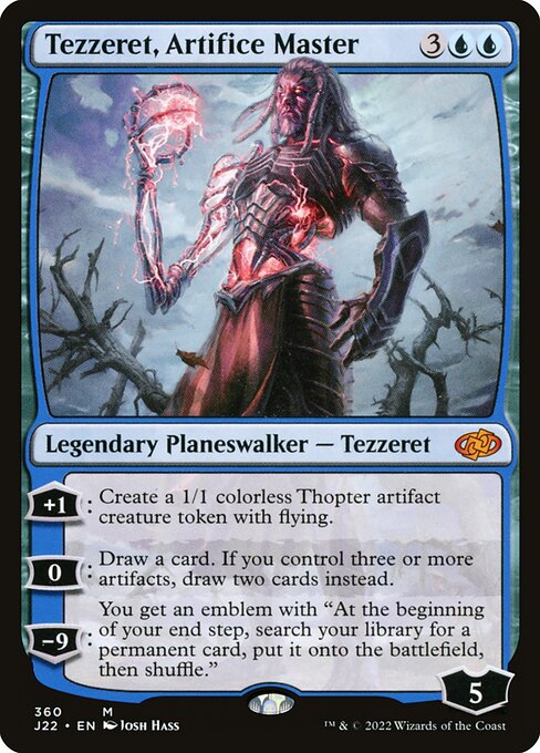 Tezzeret, Artifice Master (J22 360) [Jumpstart 2022]
