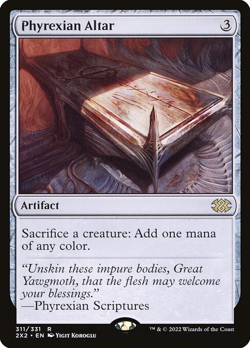 Phyrexian Altar (2X2 311) [Double Masters 2022]